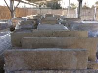 ANTIQUE DALLE DE BOURGOGNE AUTHENTIC PROVENCE FRENCH STONE FLOOR RECLAIMED FLOORINGS LIMESTONE PIERRE DE BOURGOGNE 3 CM THICKNESS STOCK FOR SALE