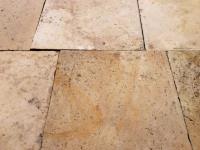 ANCIENT FLOORS IN RECOVERY STONE OF BOURGOGNE AGE OF 1200/1800,CUT A 5 CM.IN PALETT =10,54 M2 (GREAT STOCK 1000 M2 TO DISPOSITION).MATERIAUX ANCIENS,RECLAIMED ANTIQUE LIMESTONE