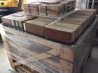 ANTIQUE FRENCH TERRA COTTA,RECLAIMED FRENCH TERRACOTTA FLOORING,BEST STOCK FOR SALE,IMMEDIATELY AVAILABLE IN FUMIGATE WOODEN CRATES, READY FOR SHIPPING INTERNATIONAL.