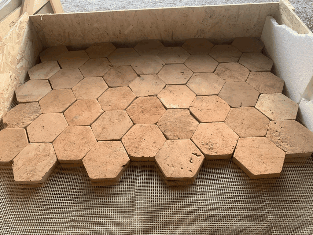 Recycled Terracotta Octagonal Shape