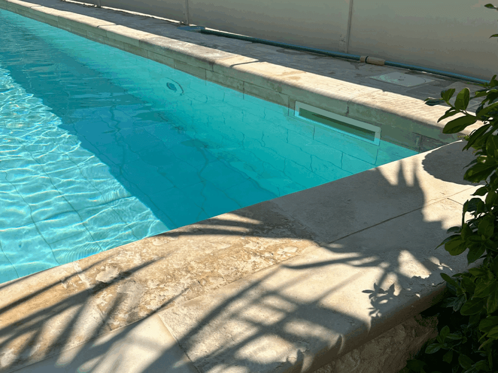 Antique Reclaimed Stone For Perimeter Pool