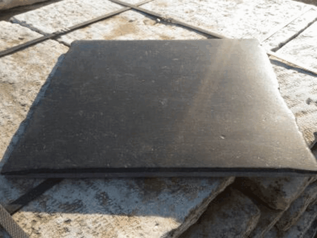 Antique Flooring in Belgian Black Marble