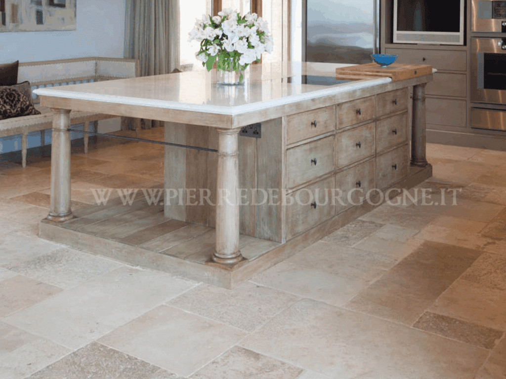 Antique Limestone Flooring ( Burgundy Stone Floors )
