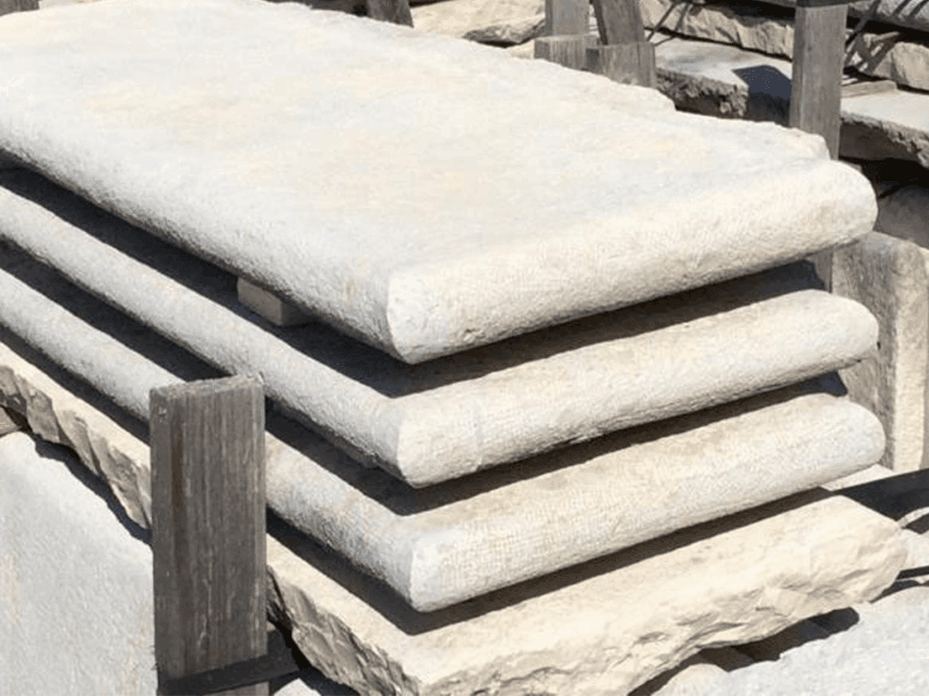 Antique Limestone Steps