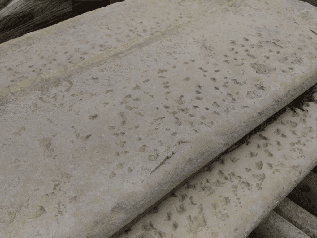 Poolside In Reclaimed Stone Steps